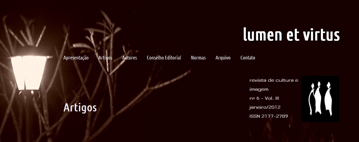 Lumen et Virtus: Revista de Cultura e Imagem 